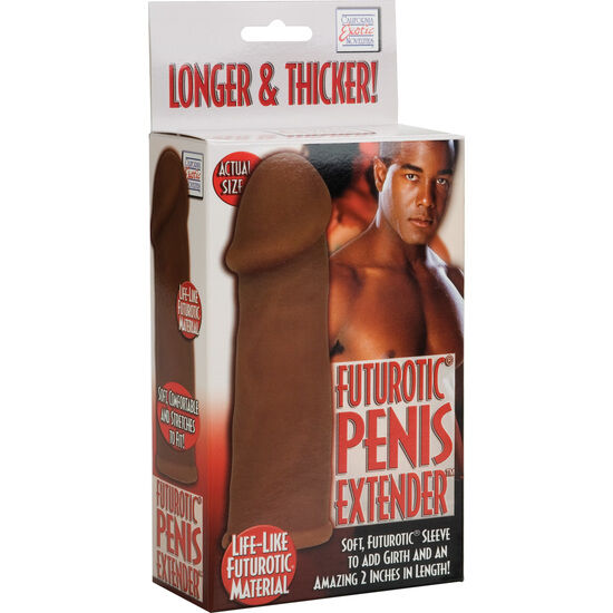 Extension de pénis futuriste marron — CALEXOTICS