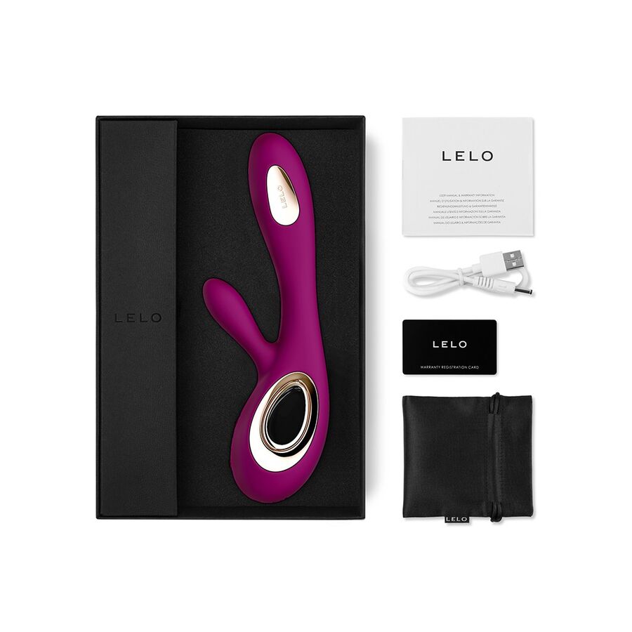 Vibromasseur lapin WaveMotion en silicone extra-doux — LELO