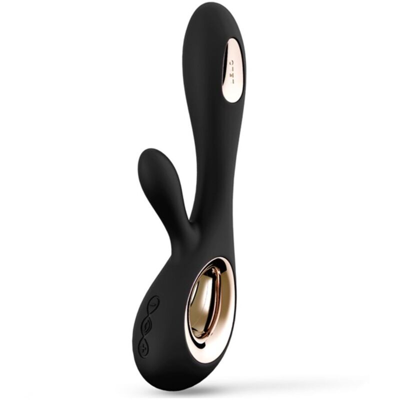 Vibrateur lapin noir à mouvement ondulatoire — LELO