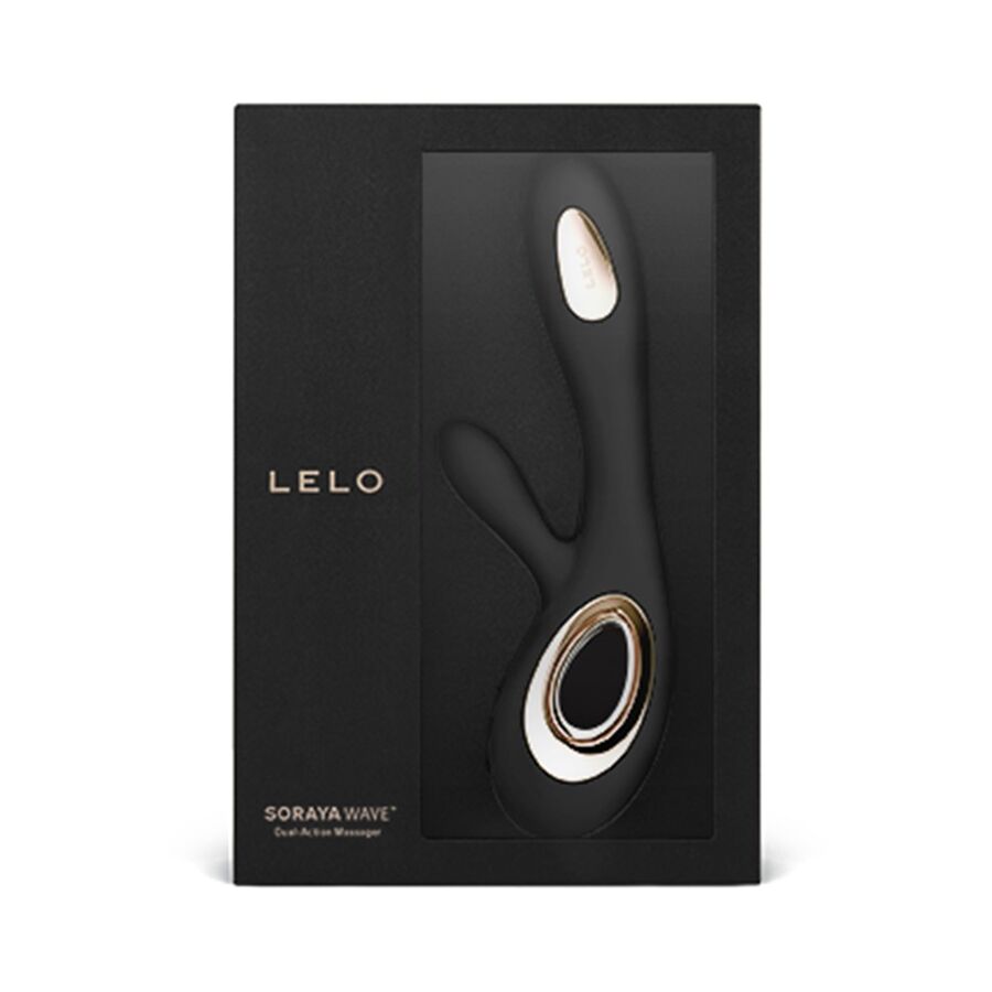 Vibrateur lapin noir à mouvement ondulatoire — LELO
