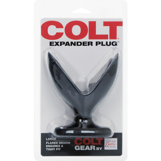 Plug anal d'expansion flexible noir — CALEXOTICS