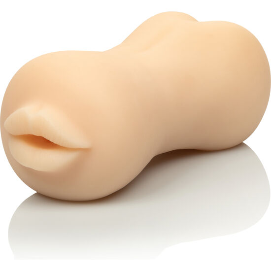 Masturbateur double orifice bouche et anus ultra réaliste — CALEXOTICS