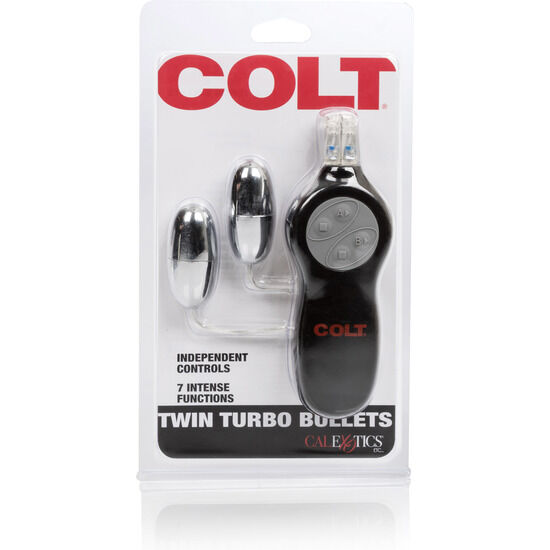 Balles vibrantes double turbo 7 fonctions — CALEXOTICS