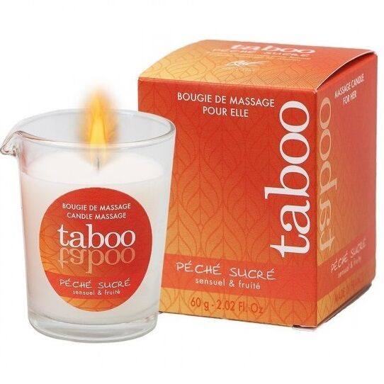 Bougie de massage parfum nectarine — RUF