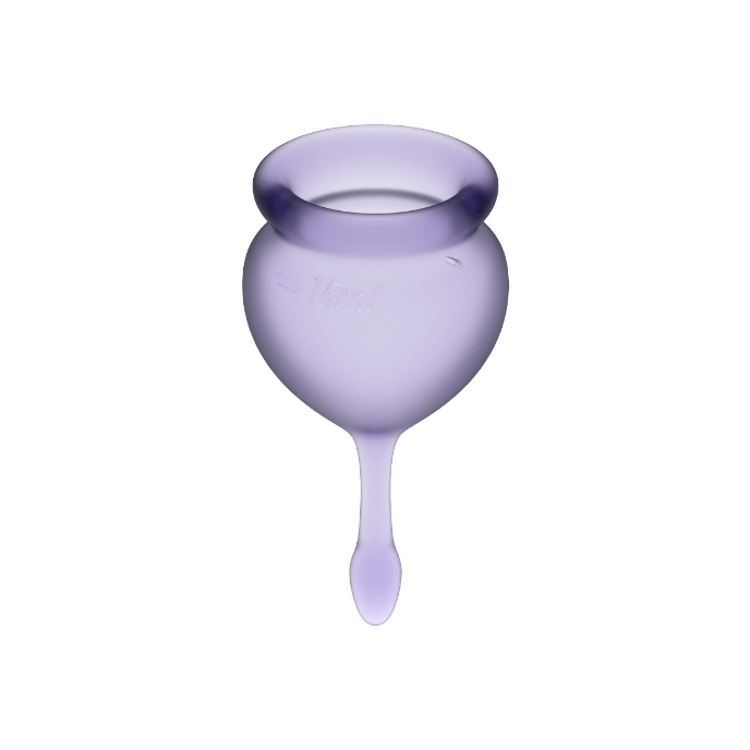 Coffret de deux coupes menstruelles en silicone — SATISFYER MENSTRUAL CUPS