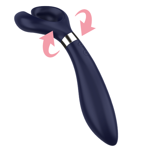 Multi vibrateur 3 moteurs à bras pivotants — SATISFYER PARTNER