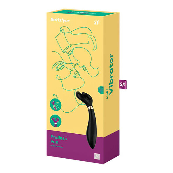 Vibrateur multifonction Endless Fun 3 noir — SATISFYER PARTNER
