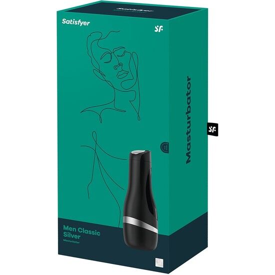 Masturbateur argenté classique — SATISFYER MEN