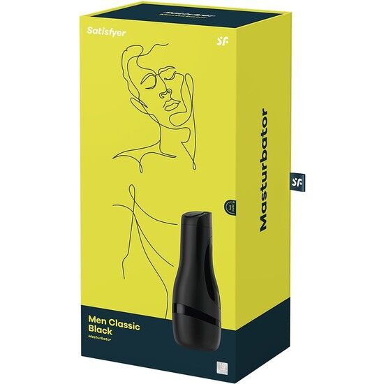 Masturbateur homme classique noir — SATISFYER MEN