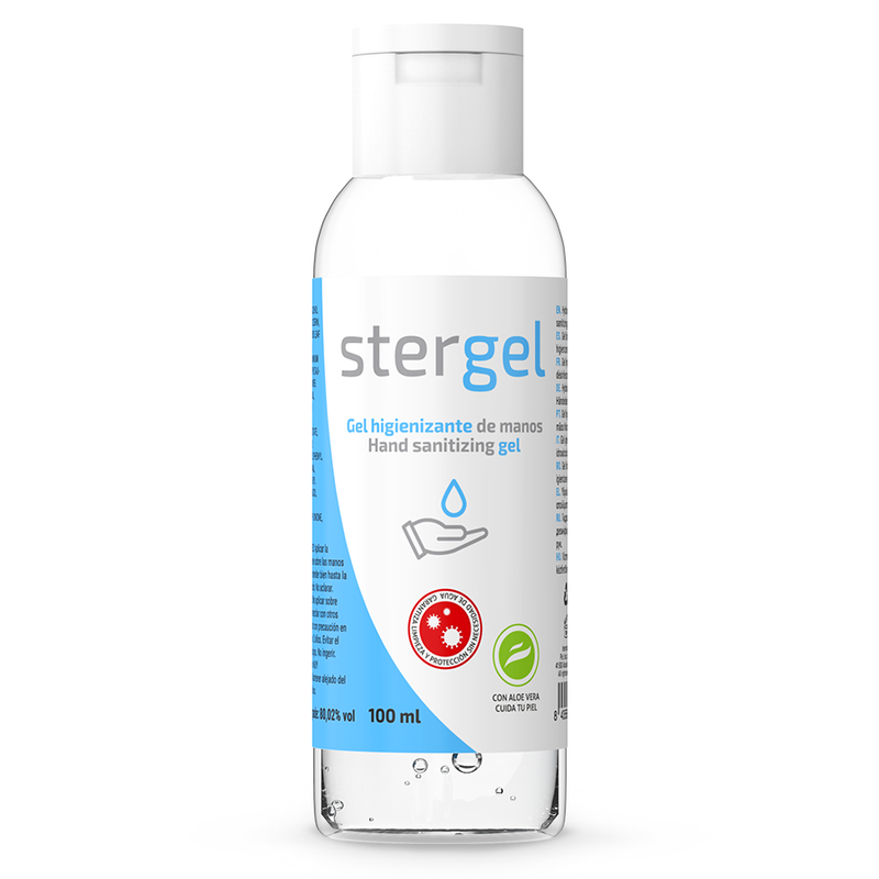 Gel nettoyant mains hydroalcoolique à l'aloe vera — STERGEL