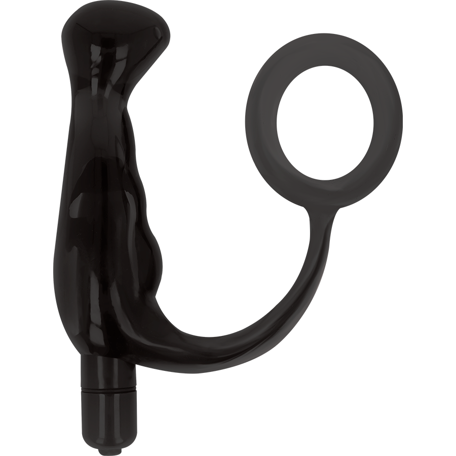 Vibrateur prostate noir 10 cm — ADDICTED TOYS