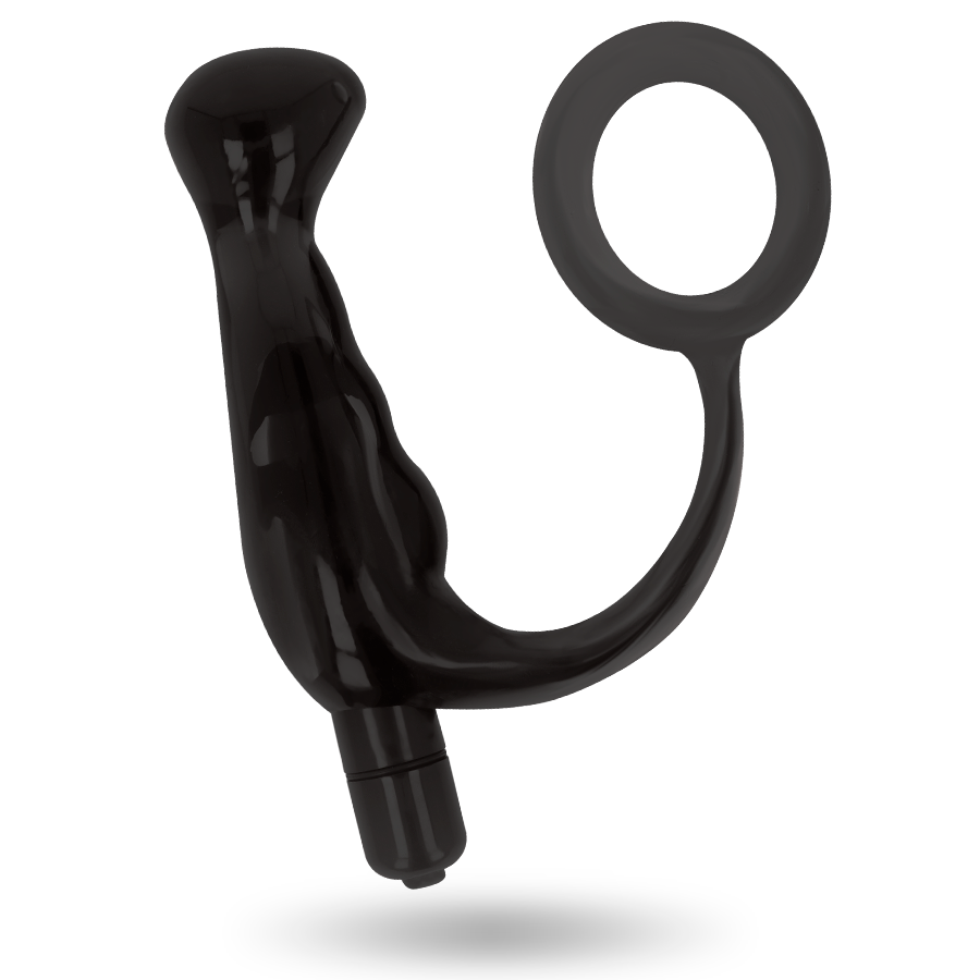 Vibrateur prostate noir 10 cm — ADDICTED TOYS