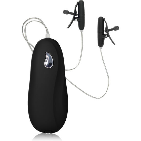 Pinces vibrantes chauffantes pour mamelons — CALEXOTICS