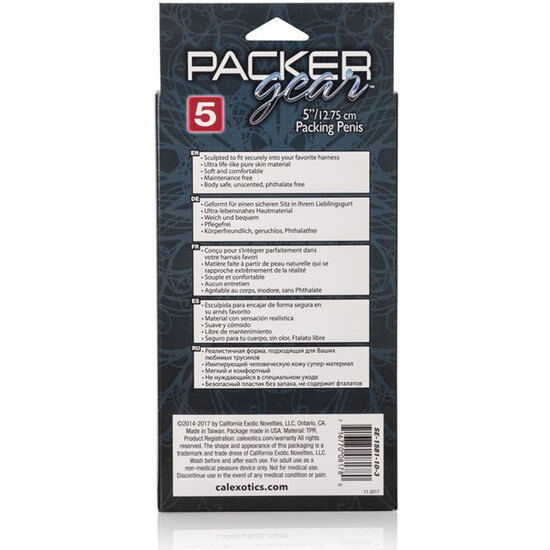 Peach Skin Realistic Packer — CALEXOTICS