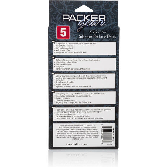Pénis de packing en silicone souple 12,75 cm — CALEXOTICS