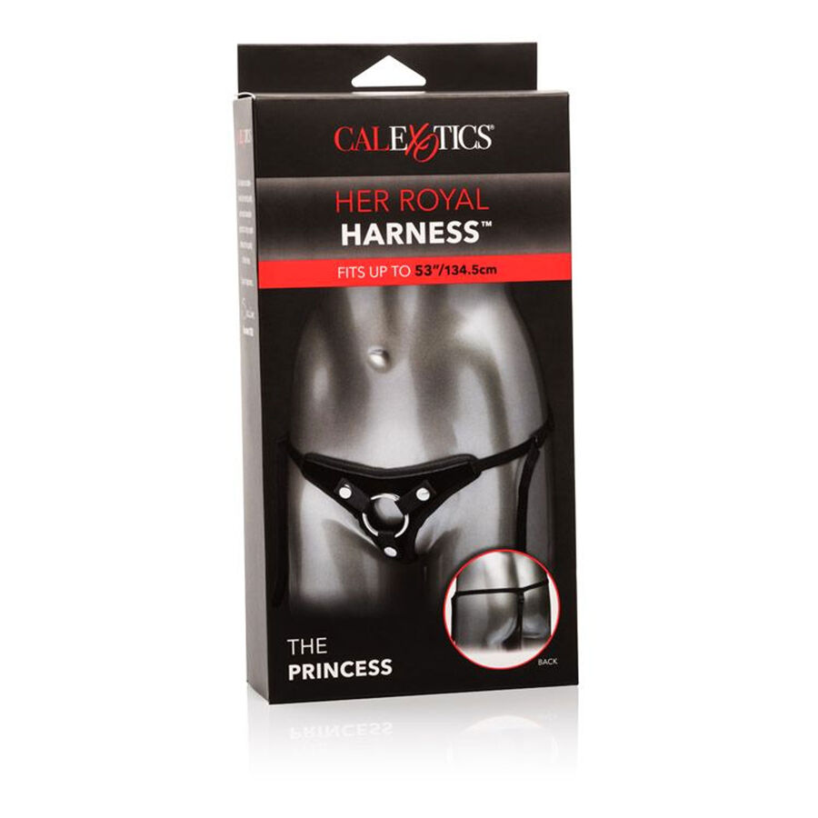 Arnés tipo tanga Princesa de terciopelo — CALEXOTICS
