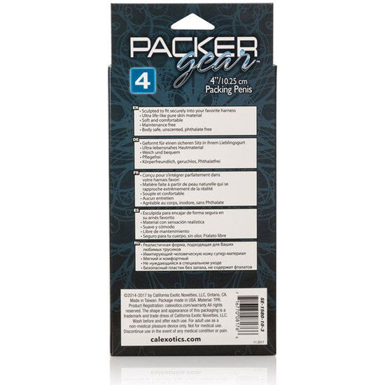 Packer realistico in Pure Skin marrone — CALEXOTICS