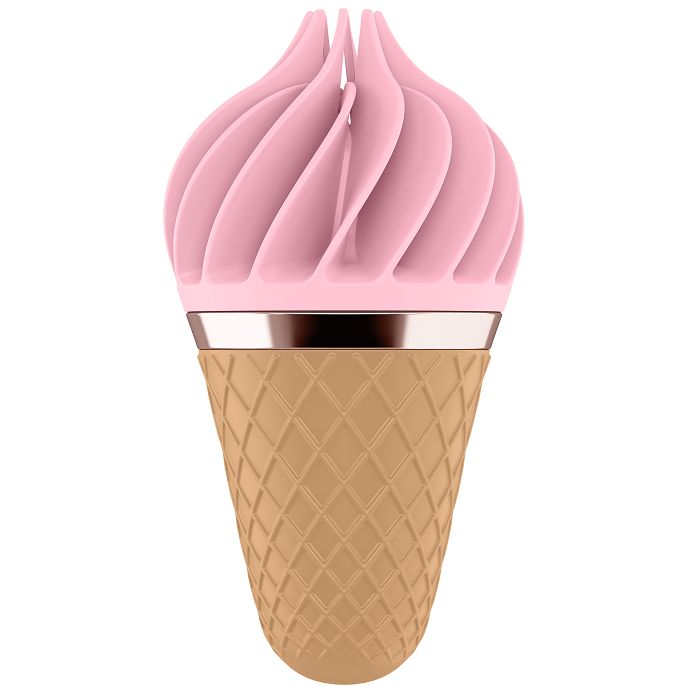 Stimulateur clitoridien rotatif Douceur brun et rose — SATISFYER SPINNATOR