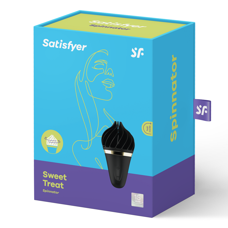 Stimulateur clitoridien rotatif Sweet Treat — SATISFYER SPINNATOR