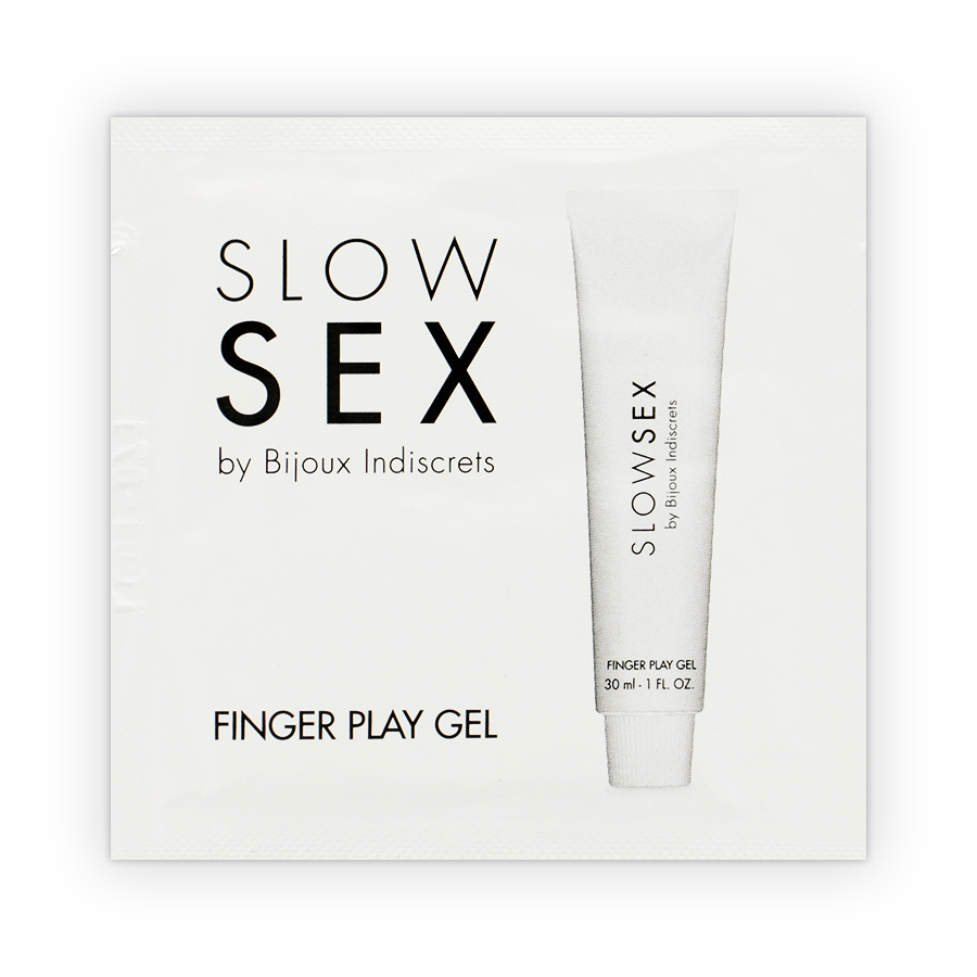 Gel de massage lent pour jeu de doigts monodose — BIJOUX SLOW SEX