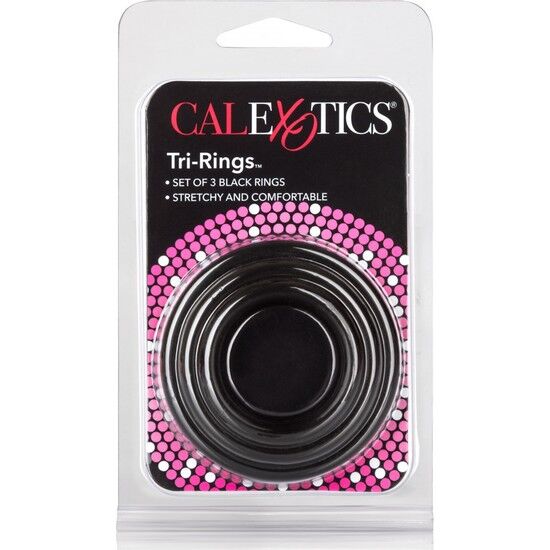 Set of Three Cock Rings — CALEXOTICS