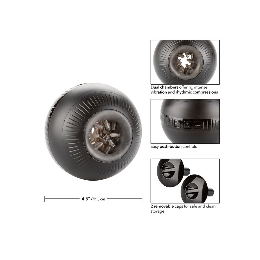 Masturbateur vibrant à compression sur mesure — CALEXOTICS