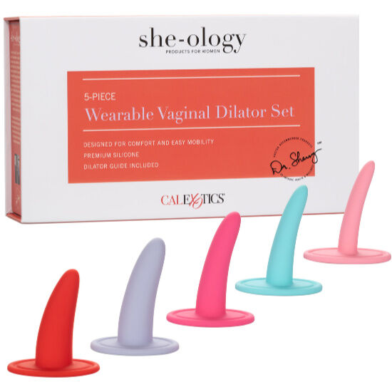 Ensemble de dilatateurs vaginaux progressifs en silicone — CALEXOTICS