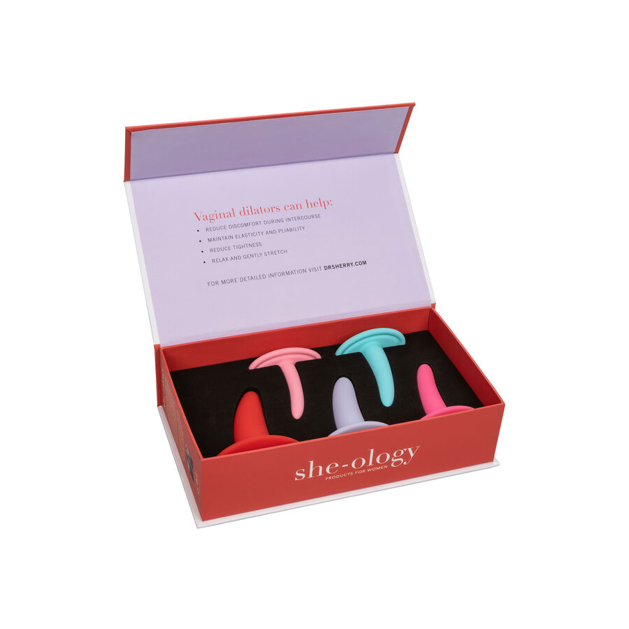 Ensemble de dilatateurs vaginaux progressifs en silicone — CALEXOTICS