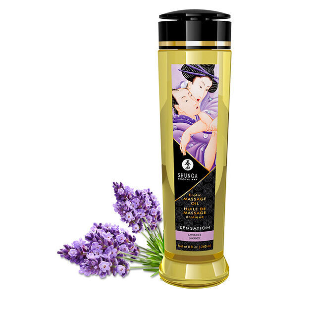 Huile de massage érotique aux huiles essentielles — SHUNGA OILS
