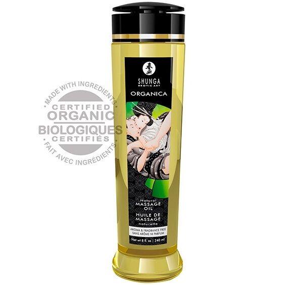 Huile de massage naturelle bio — SHUNGA OILS