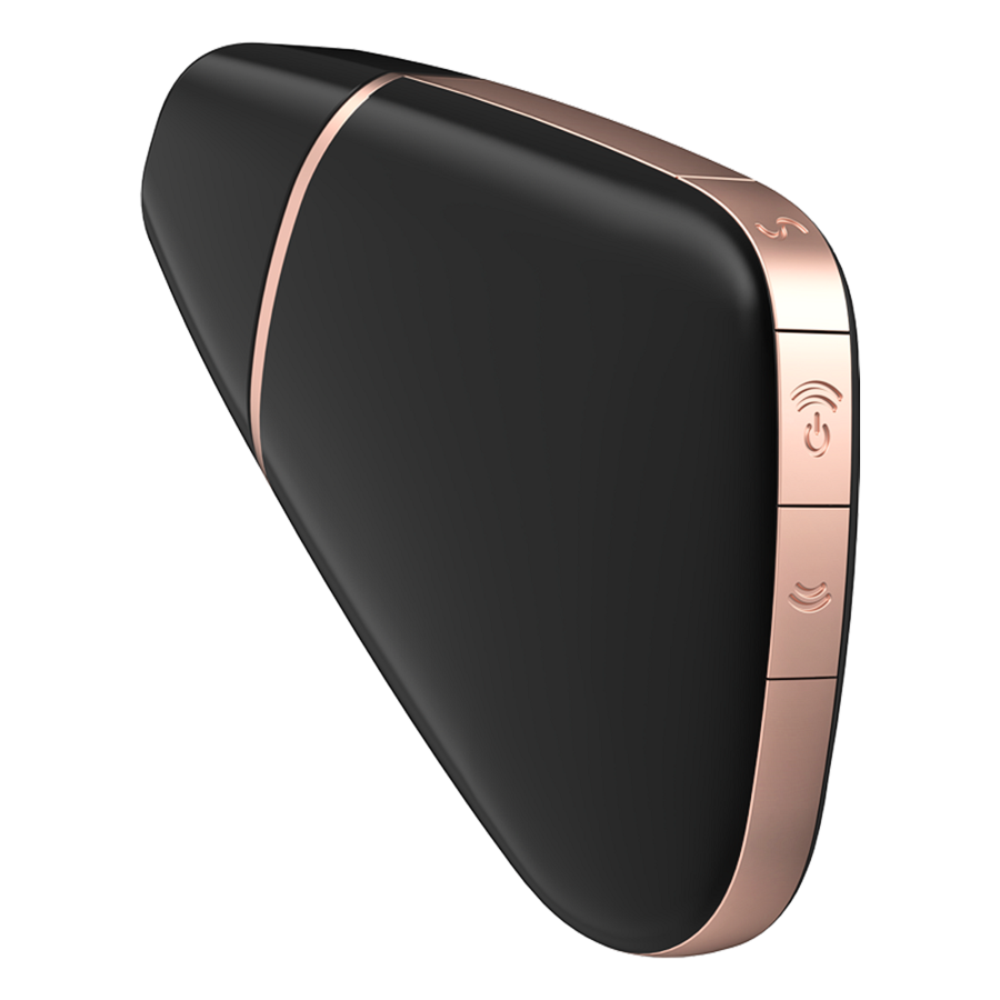 Stimulateur clitoridien connecté Love Triangle Noir — SATISFYER CONNECT
