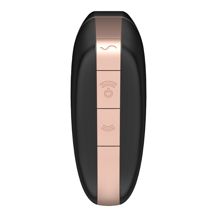 Stimulateur clitoridien connecté Love Triangle Noir — SATISFYER CONNECT