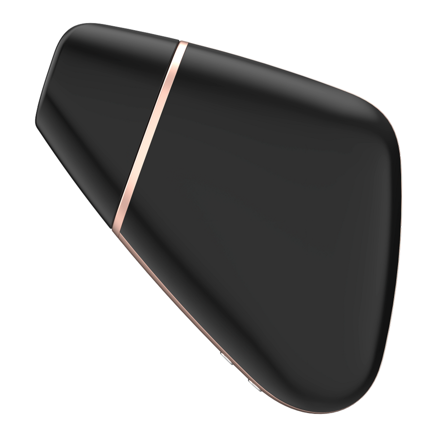 Stimulateur clitoridien connecté Love Triangle Noir — SATISFYER CONNECT