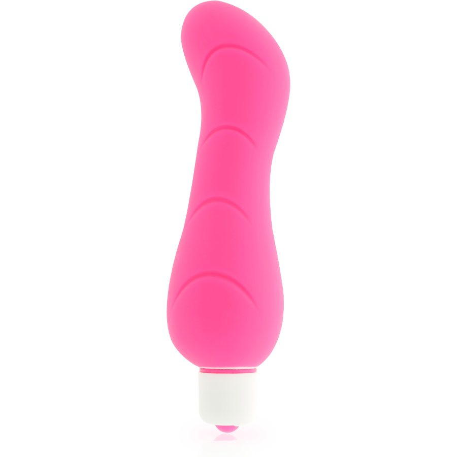 Stimulateur G-spot vibrant en silicone rose — DOLCE VITA