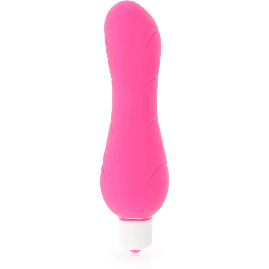 Stimulateur G-spot vibrant en silicone rose — DOLCE VITA