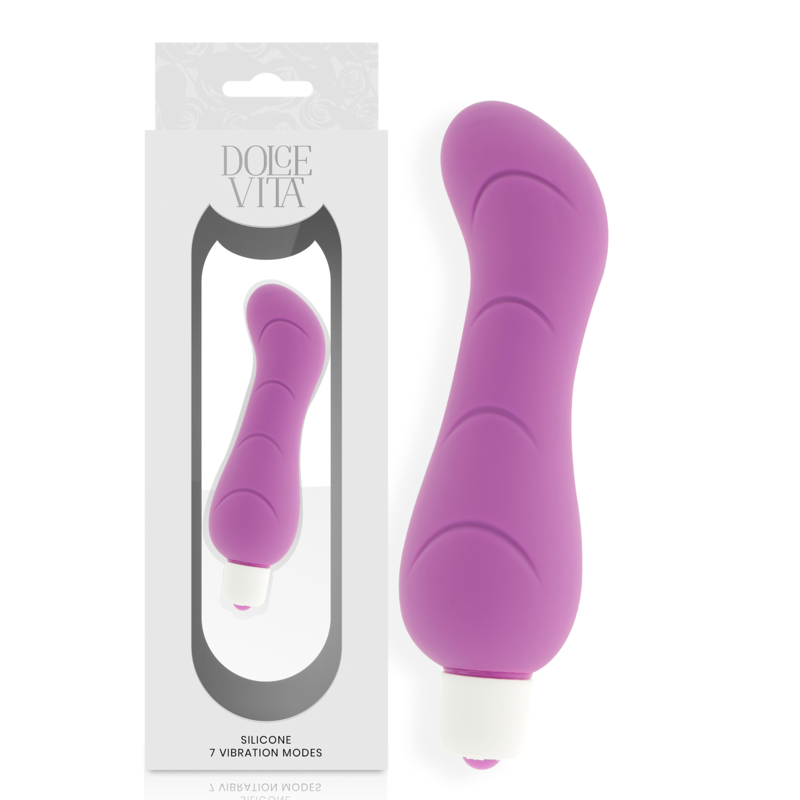 Vibromasseur G-spot en silicone violet — DOLCE VITA
