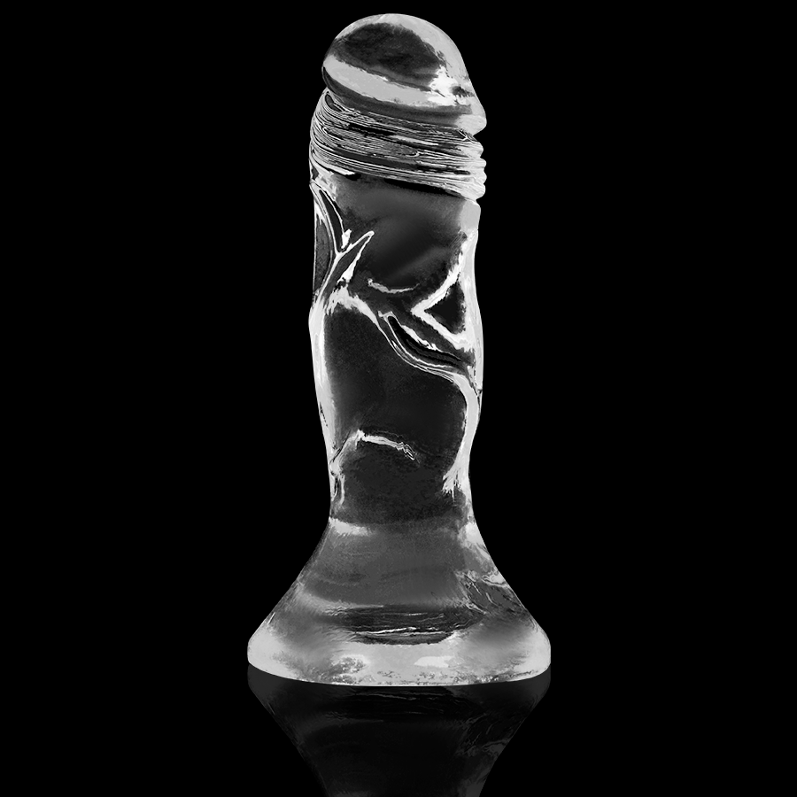 Gode transparent réaliste 12 cm — X RAY