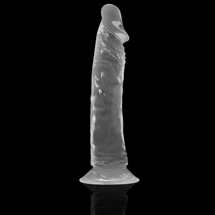 Gode transparent réaliste 21 cm — X RAY