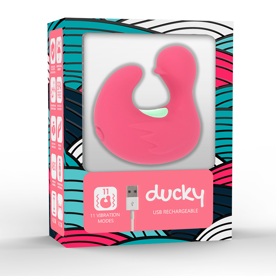 Stimulateur digital Ducky en silicone rechargeable — HAPPY LOKY
