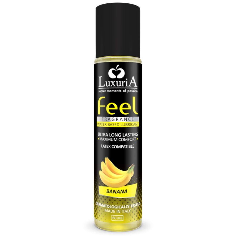 Lubrifiant intime fruité à la banane base d'eau — INTIMATELINE LUXURIA