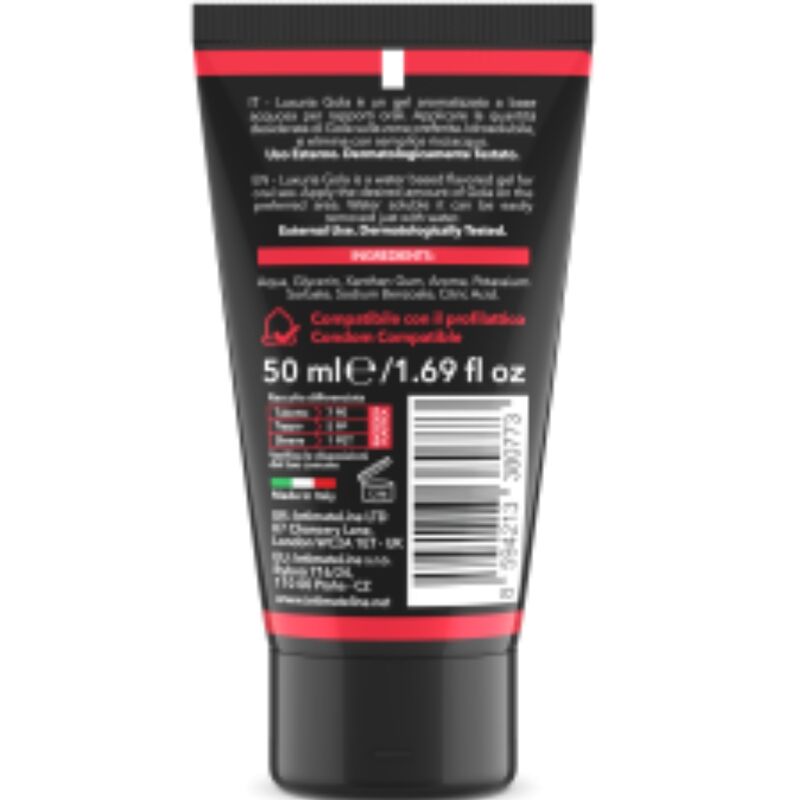 Gel bucal de fresa — INTIMATELINE LUXURIA
