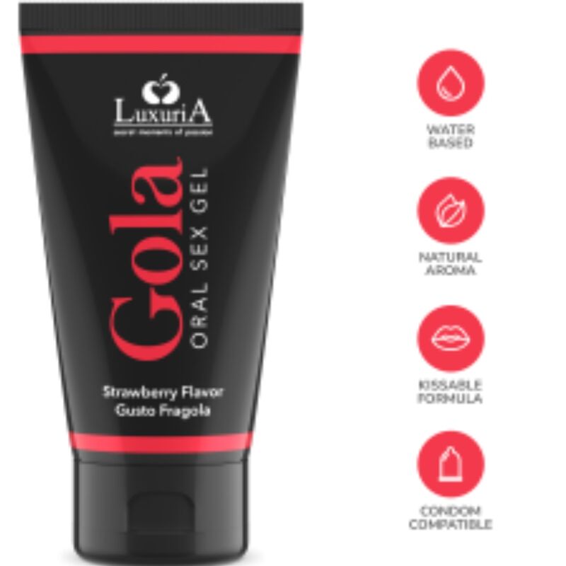 Gel bucal de fresa — INTIMATELINE LUXURIA