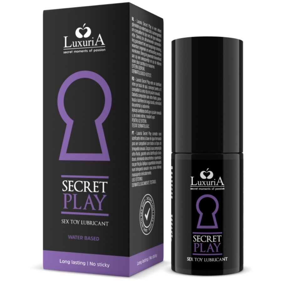 Lubrifiant intime pour sextoys Secret Play — INTIMATELINE LUXURIA