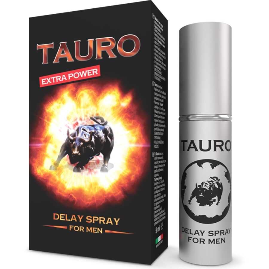 Spray retardant extra puissance pour homme — TAURO