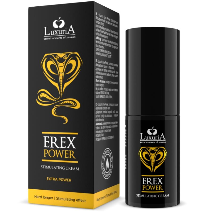 Crème stimulante pour le bien-être masculin — INTIMATELINE LUXURIA