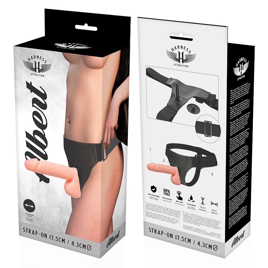 Harnais attractif réaliste 17,5 cm — HARNESS ATTRACTION