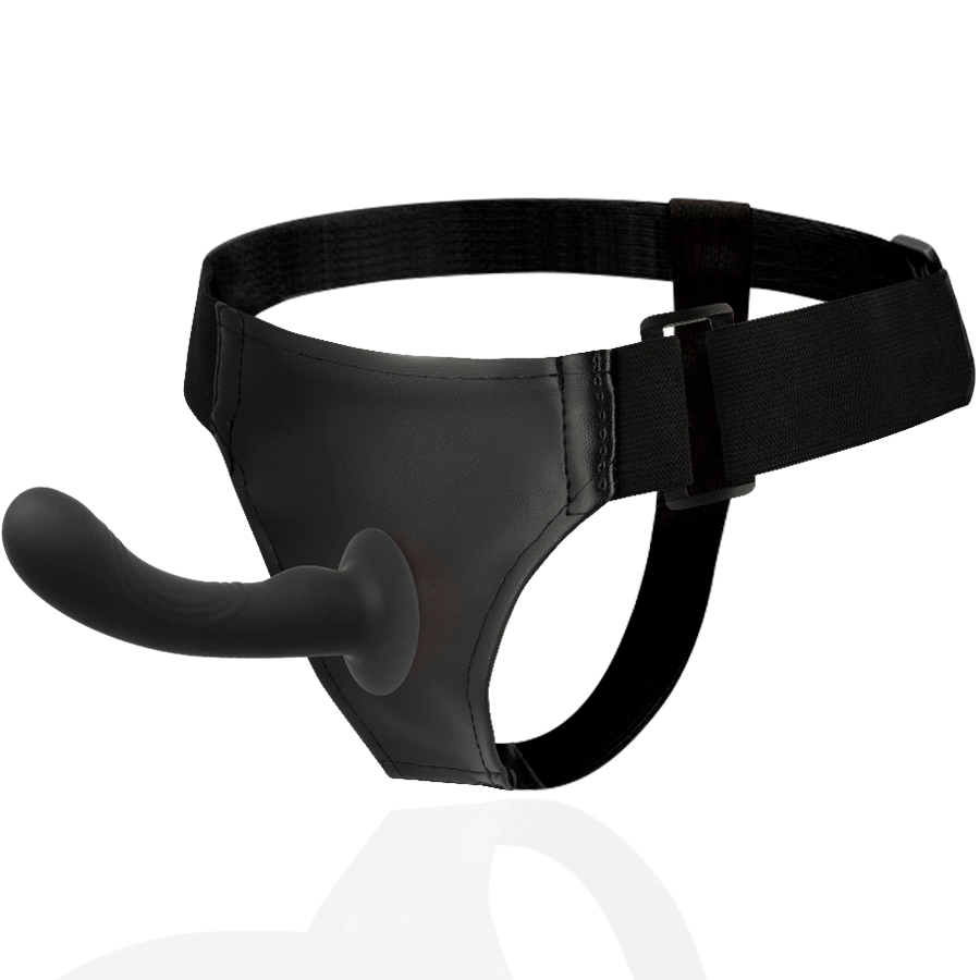Harnais click avec phallus stimulateur point G — HARNESS ATTRACTION