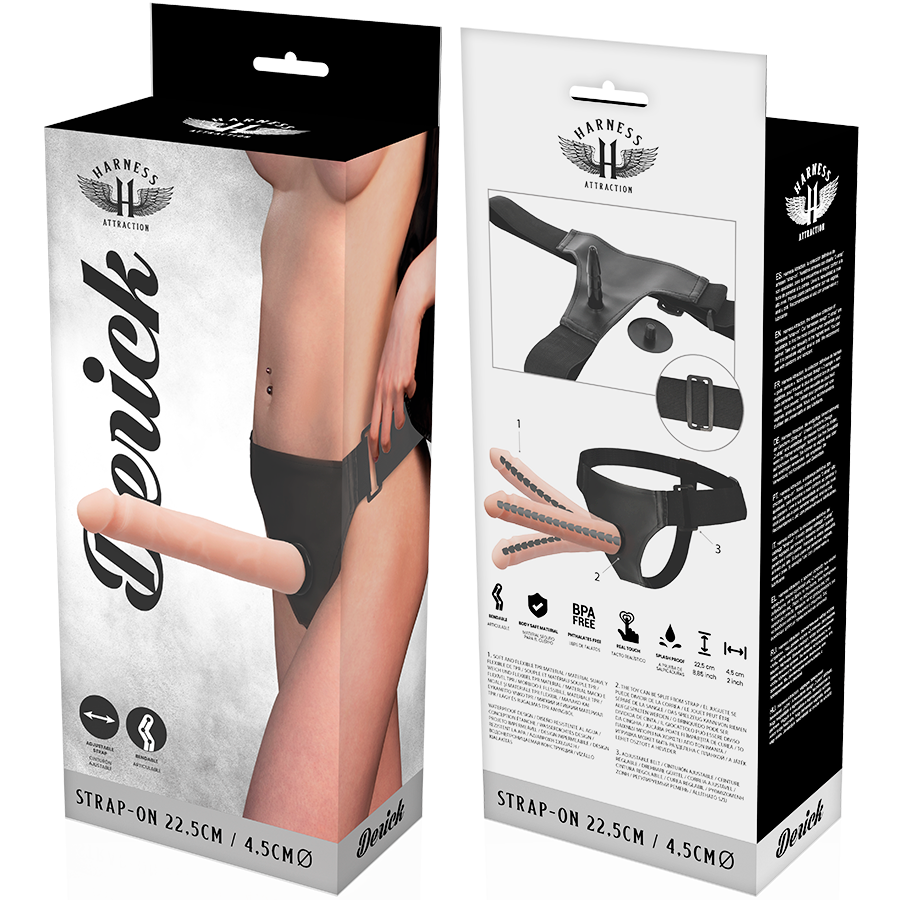 Harnais Derick articulé 22,5 cm — HARNESS ATTRACTION