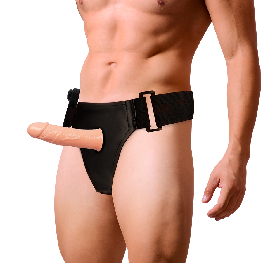 Harnais creux vibrant Gregory Hollow avec vibromasseur — HARNESS ATTRACTION