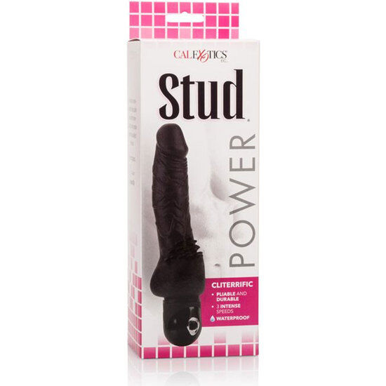 Stimulateur clitoridien vibrant incurvé Power Stud — CALEXOTICS